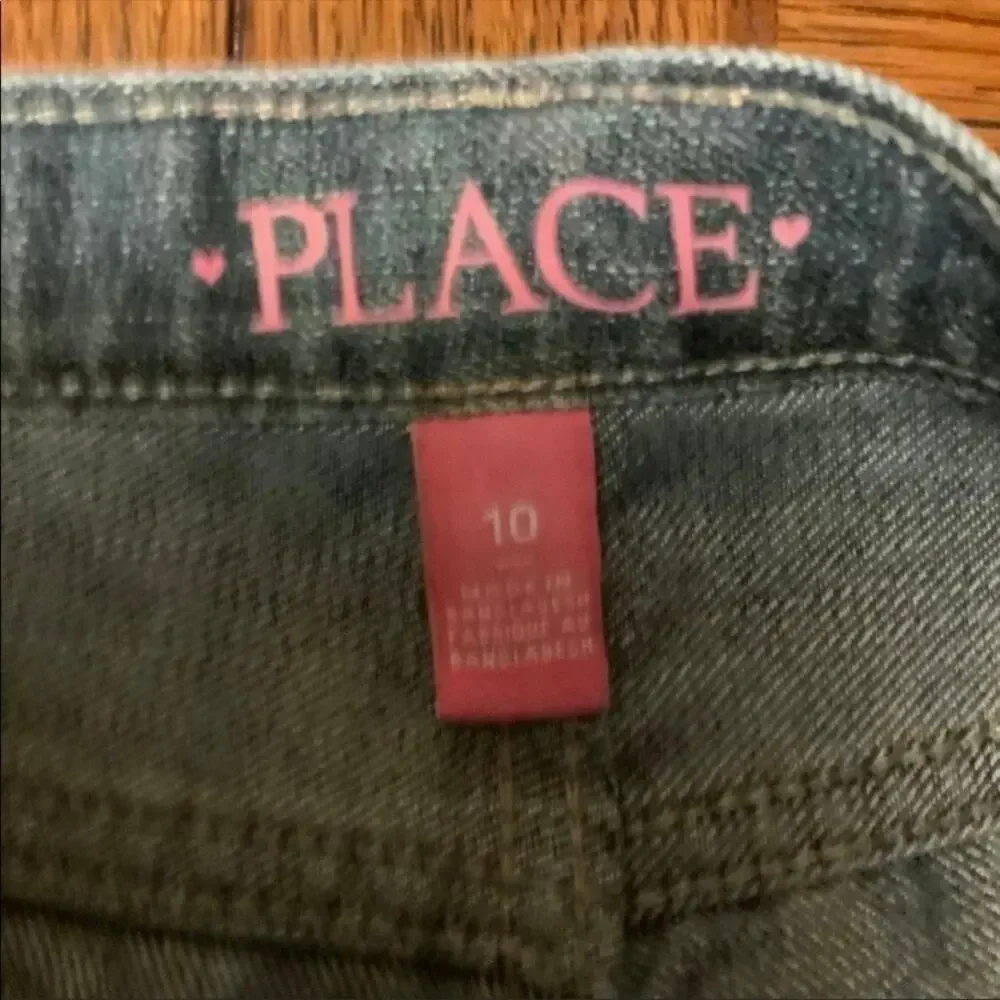 The CHILDREN’S PLACE Blue Jean Shorts Size 10 (Girl's)
